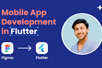 develop android and ios app in flutter