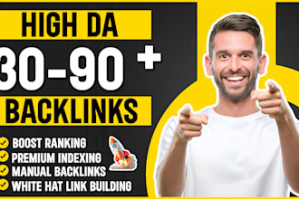 improve your website ranking with high quality white hat  SEO backlinks