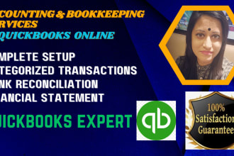 do bank reconciliation, accounts payable, accounting using quickbooks