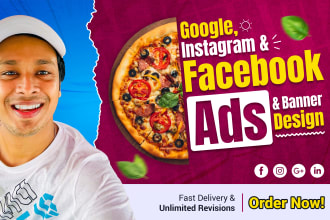 do facebook post design, ads, banners and social media post design