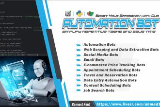 make python bots, scrapers, and browser automation bots