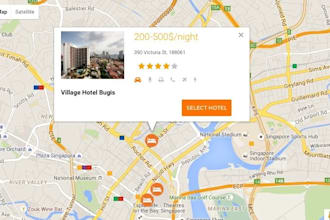 create interactive map using leaflet js and react leaflet js
