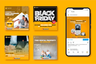 design creative social media post for business