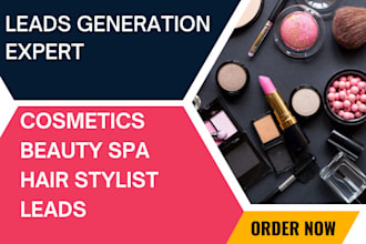 generate quality leads for beauty salons, spas, hair stylists, cosmetic brands