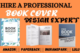 do amazon paperback book cover design, kindle cover design and fantasy cover