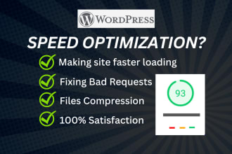 wordpress website speed optimization