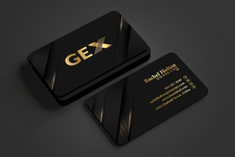 do luxury and professional business card design