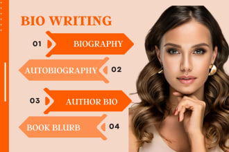 write biography letter writing autobiography author bio book blurb