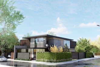 create a realistic exterior render for you