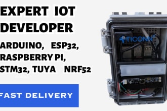 do all arduino programming esp32 coding stm32 esp8826 iot project
