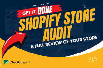 provide a comprehensive shopify store audit report