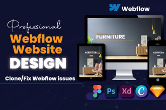 redesign, clone webflow website, webflow developer expert, update, fix webflow