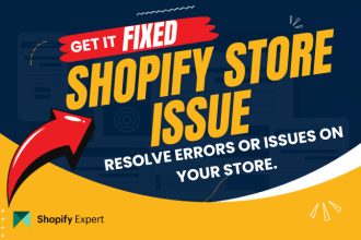 troubleshoot and fix any shopify store issue