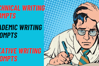 write technical writing prompts and custom writing prompts