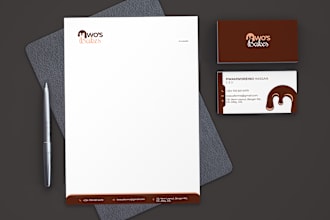 design business card, stationery, graphics design for your brand