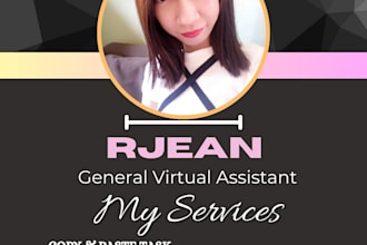be your full time virtual assistant