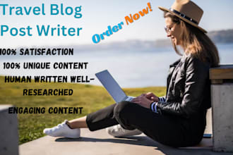 be your travel blog post writer