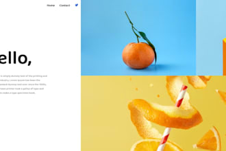 create an awesome looking and perfectly animated web page
