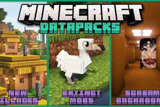 minecraft minigames with datapacks