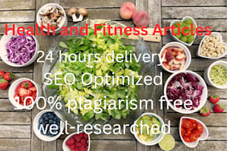 be fitness, health and wellness content creator