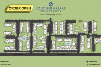 render site plan, subdivision plan, plot map