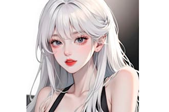 create an anime art
