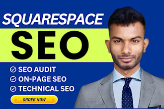 do squarespace website SEO for rank on google first page