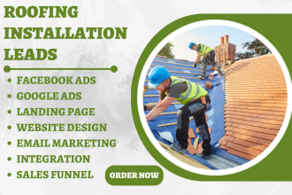 generate roofing leads repair roofing installation ads roofing replacement leads