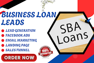 generate high quality business loan leads payday loan leads auto loan leads