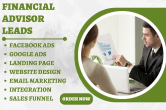 generate financial advisor leads financial planning financial accounting leads