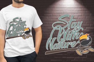 design a professional t shirt with your idea