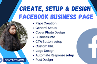 setup and design your facebook page