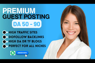 do premium guest post backlinks on high da websites