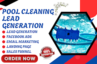 generate pool cleaning leads swimming pool car wash lead cleaning lead funnel