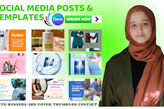 create eye catching canva social media post designs