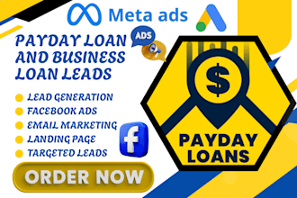 generate payday loan leads mca loan business funding loan leads website