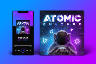 design podcast cover and podcast cover art