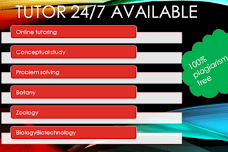 teach and guide all subjects related to life sciences