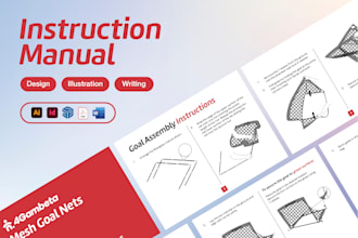 write, illustrate and design your instruction manual