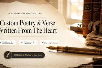 write a personalized poem for any occasion