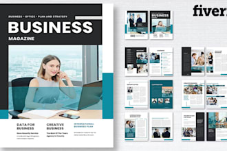 design and layout professional magazine and print newsletter