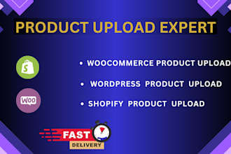 do manual product upload or add product to your woocommerce