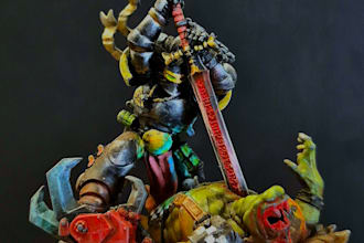 paint your warhammer and dnd miniatures to a high standard
