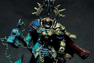 paint your warhammer and dnd miniatures to a high standard