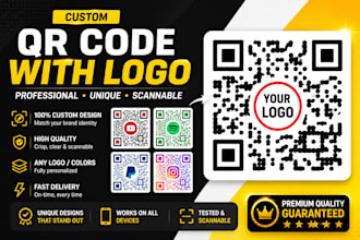 create custom qr code with logo