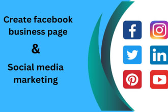 create facebook business page and social media profiles