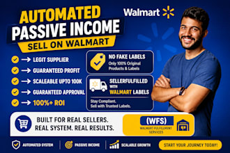 be your walmart VA to sell profitable products 2step dropshipping, wfs wholesale