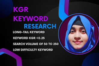 perform the best kgr keyword research SEO optimization