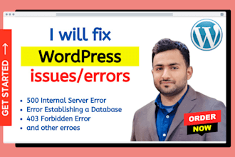 fix your wordpress website