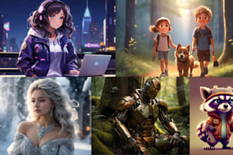 create midjourney ai picture, ai art, ai anime, ai generated